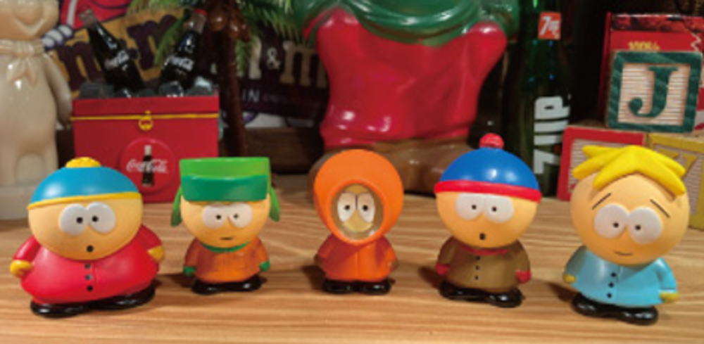 【20個セット】　【セット】　【セット商品】　アメリカン雑貨　South Park　PVCフィギュアセットサウスパーク　アニメ　USA　アメキャラ　フィギュア　人形　ドール　マスコット　おもちゃ　インテリア　雑貨　グッズ　かわいい