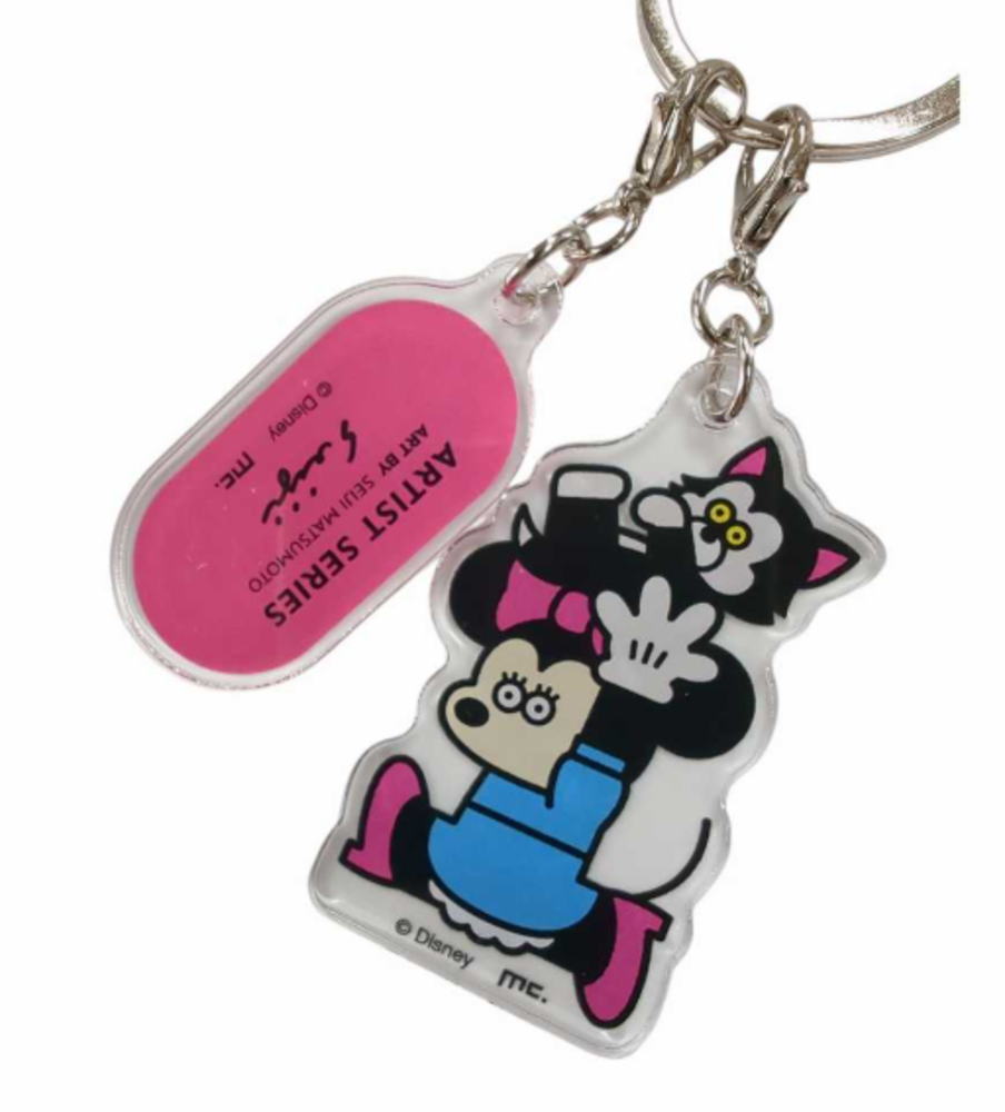 THE Disney キープセイクス 楽天市場】ディズニー×松本セイジ 3連アクリルキーホルダー B