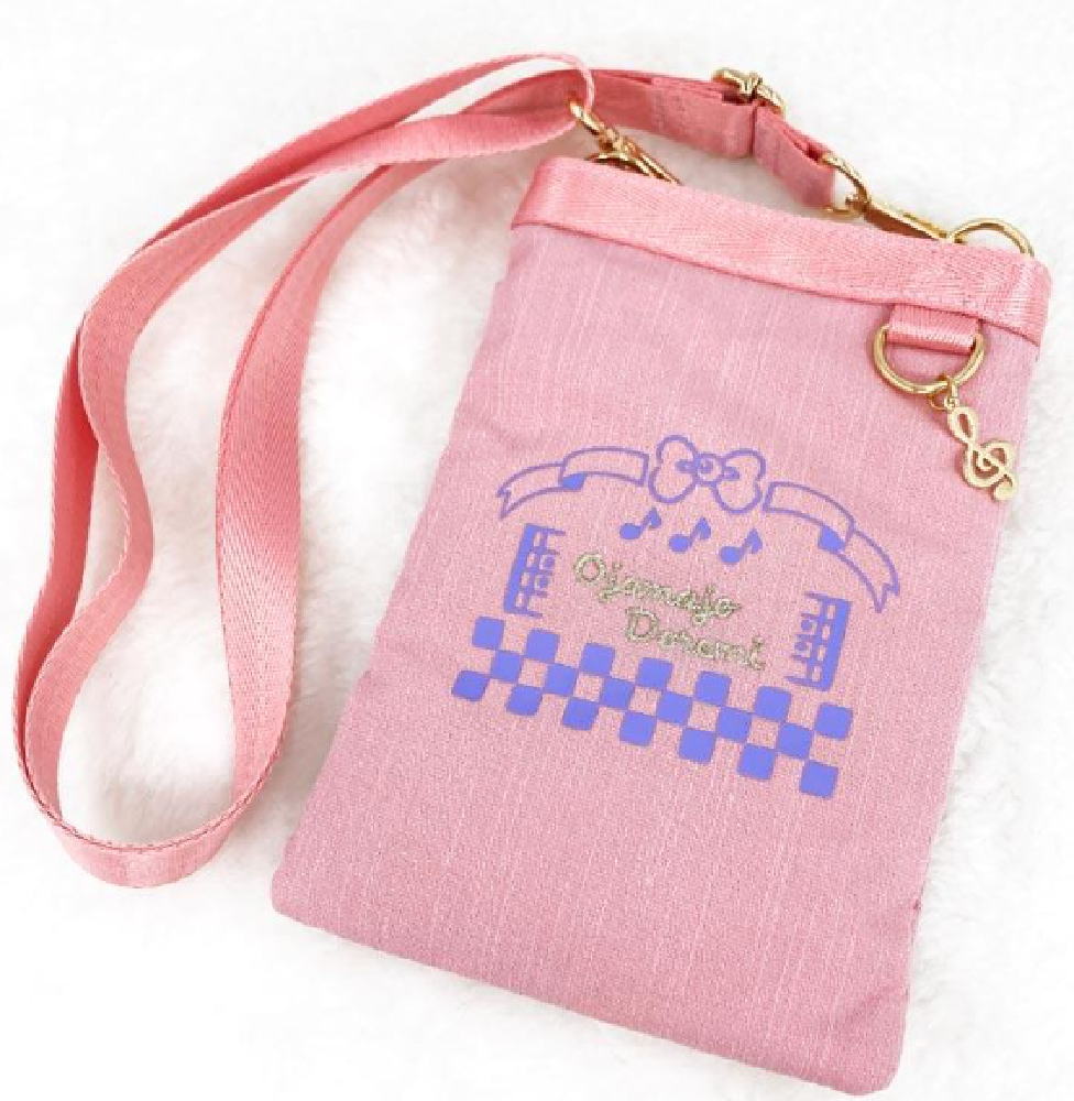 おジャ魔女どれみ　ショルダーバッグピンク　どれみ　アニメ　映画　かばん　カバン　バッグ　斜め掛け　収納　お出かけ　アウトドア　子供　キッズ　雑貨　グッズ　かわいい画像