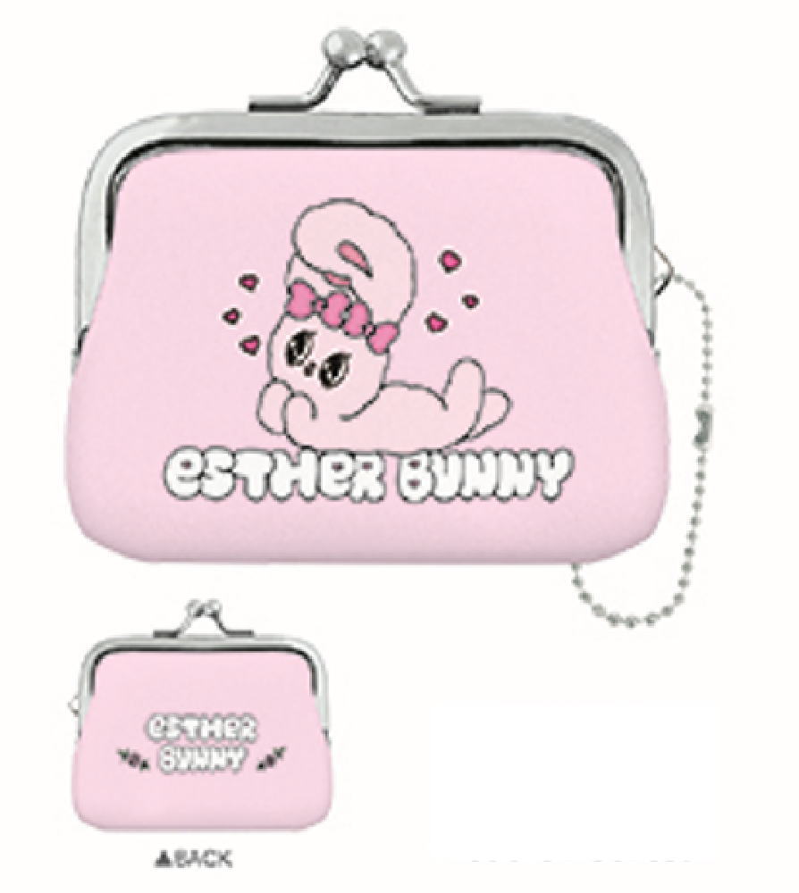 楽天市場】【送料無料】 エスターバニー がま口コインケースクリーム