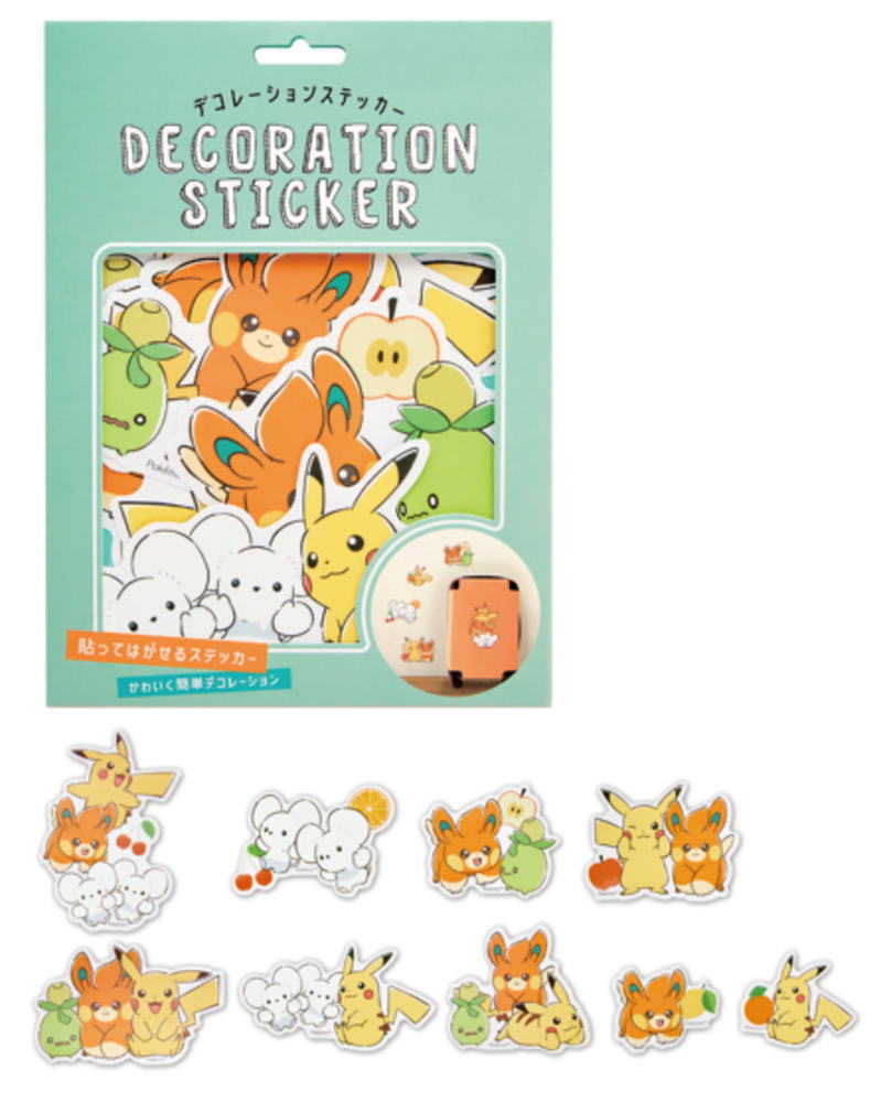 楽天市場】フレークシール ポケモンシール 201787 ピカチュウ kamio 再