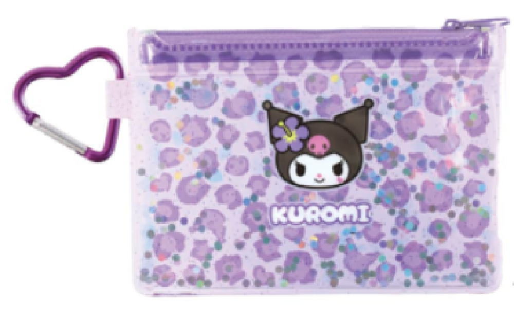 サンリオキャラクターズワイツーケーシリーズキラキラポーチY2Kクロミケース小物入れ収納メイク化粧コスメ雑貨グッズかわいい