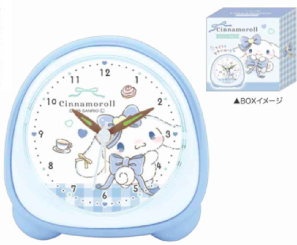 楽天市場】サンリオ 時計 目覚まし時計 連続秒針 ベルアラームクロック