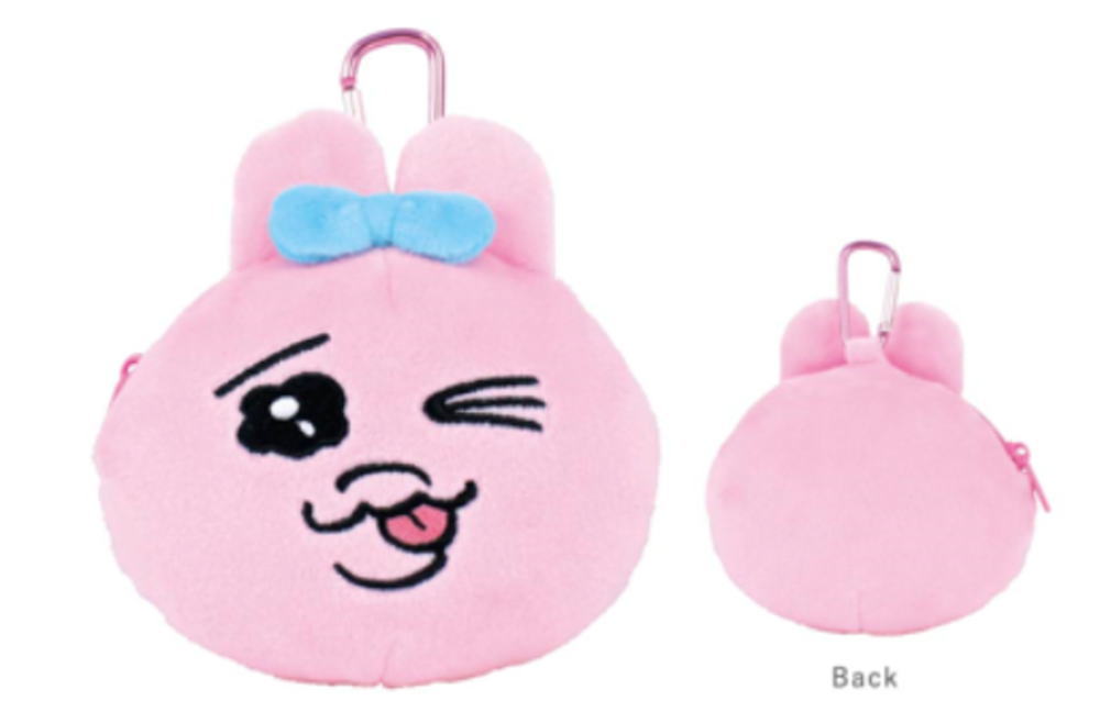 おぱんちゅうさぎ ぬいぐるみポーチ、マスコットセット 楽天市場】おぱんちゅうさぎ カラビナ付きぬいぐるみファスナー