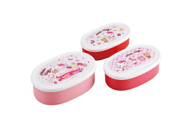 HELLO KITTY ミニシールボックス 2個セット HELLO KITTY ミニシールボックス 2個セット 抗菌 ミニ シール ボックス