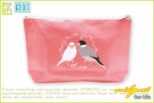 楽天市場 Pi 鳥シリーズ ポーチ 文鳥 ピンク トリ インコ ポーチ 文房具 学校 化粧ポーチ キャラクター 入れ物 動物 筆箱 かわいい ａｏｉデパート