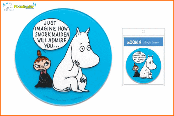 楽天市場 ムーミン Moomin アクリルコースター コミックムーミン リトルミイ コースター コップ置き 敷物 生活 キッチン雑貨 アニメ グッズ かわいい ａｏｉデパート