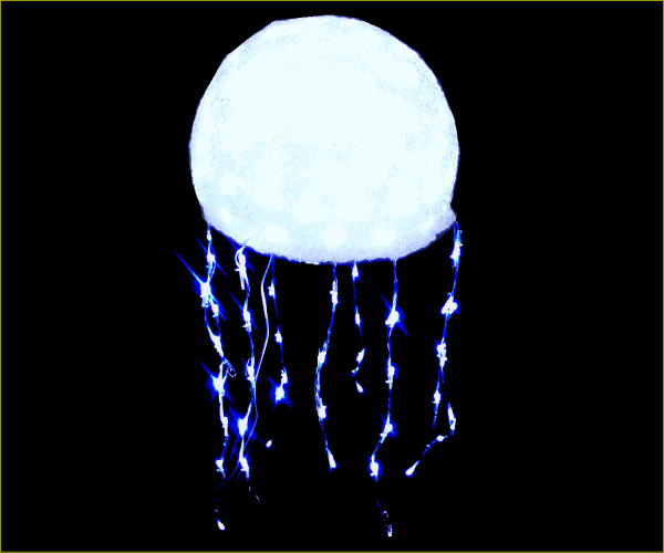 楽天市場 Led Acr A Fish Jf 大型商品 Ledクリスタルクラゲ くらげ クラゲ 水母 海 深海 アニマル モチーフ イルミネーション クリスタル Aoiデパートのイルミネーション 大人気 電飾 クリスマス 省エネ 大人気