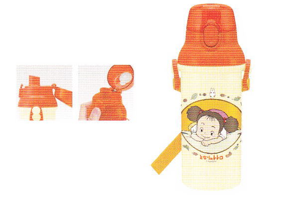 楽天市場 スタジオジブリ となりのトトロ 直飲みプラワンタッチボトル メイ ジブリ トトロ 映画 アニメ 宮崎駿 ボトル 水筒 すいとう レジャー グッズ かわいい ａｏｉデパート