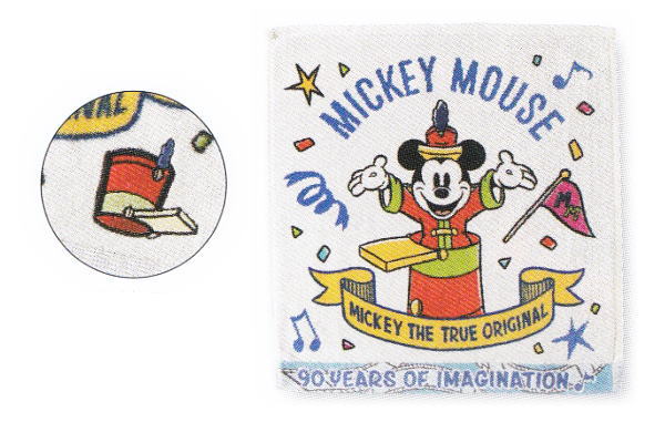 ミッキーマウス　90周年　フェイスタオル　新品　ディズニー　disney ミッキーマウス 90周年 フェイスタオル 新品 ディズニー disney