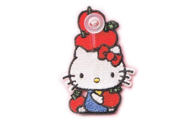 キティ　ブローチ　ピンバッジ 楽天市場】【日本製】【ハローキティ】刺繍ピンバッチ【ピクセル
