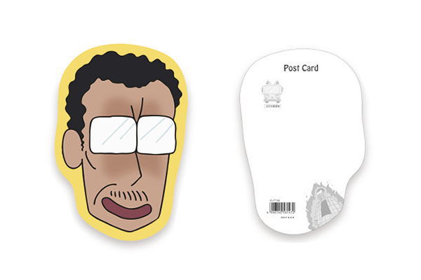 楽天市場 日本製 クレヨンしんちゃん ダイカットポストカード アクション仮面 しんのす イラスト ポストカード ハガキ 手紙 しんちゃん しんのすけ グッズ アニメ かわいい ａｏｉデパート