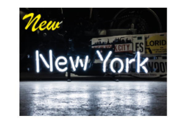 【アメリカン雑貨】ネオンサイン【NEW YORK】【ニューヨーク】【ネオン】【ネオンライト】【電飾】【看板】【かんばん】【アメリカ雑貨】【ライト】【ブリキ看板】【インテリア】【店舗】【USA】【ガレージ】【カフェ】【おしゃれ】|AOIデパート