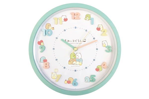 楽天市場 すみっコぐらし アイコン ウォールクロック ぬいぐるみブルー すみっこぐらし すみっこ サンエックス キャラクター 小学生 キッズ 掛時計 時計 クロック とけい グッズ かわいい ａｏｉデパート