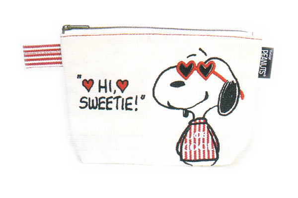 楽天市場 スヌーピー Snoopy 化粧ポーチ Snハートグラス ピーナッツ すぬーぴー ウッドストック コスメ ポーチ 小物入れ ポーチ ぽーち ケース コスメ ケース グッズ かわいい ａｏｉデパート