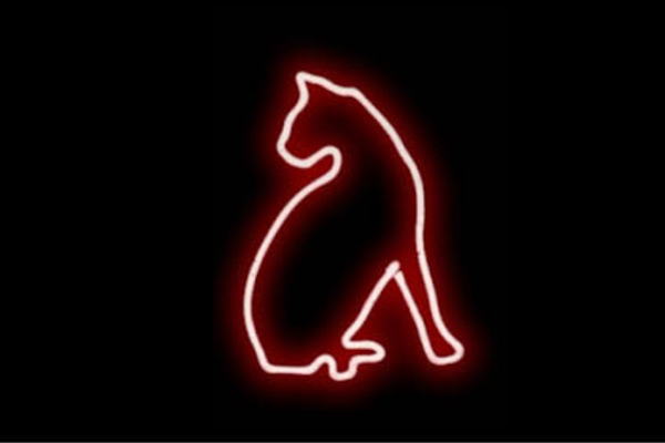 送料無料 ネオン キャット ネコ ねこ 猫 アニマル 動物 ネオンライト 電飾 Led ライト サイン Neon 看板 イルミネーション インテリア 店舗 ネオンサイン アメリカン雑貨 かわいい おしゃれ その他