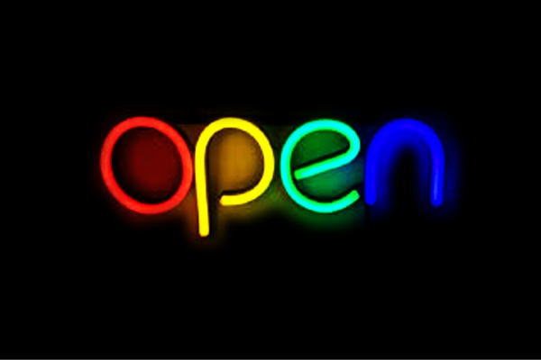 ネオン　カラフルOPENOPEN　オープン　カフェ　クルマ　BAR　バー　ネオンライト　電飾　LED　ライト　サイン　neon　看板　イルミネーション　インテリア　店舗　ネオンサイン　アメリカン雑貨　おしゃれ｜ＡＯＩデパート