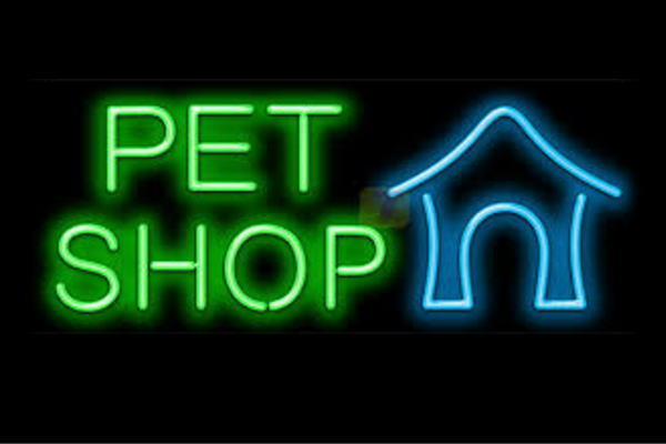 ネオン　ペットショップいぬ　ネコ　猫　犬　ドッグ　ペット　PET SHOP　動物　アニマル　ネオンライト　電飾　LED　ライト　サイン　neon　看板　イルミネーション　インテリア　店舗　ネオンサイン　アメリカン雑貨｜ＡＯＩデパート 21,074円