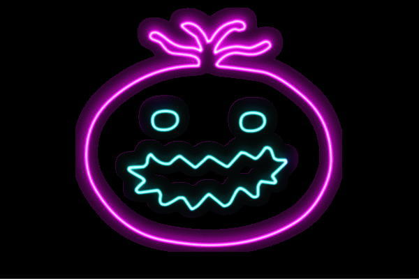 ネオン 西洋カボチャかぼちゃ 西洋カボチャ ハロウィン 蔬菜 やさい 食物 ネオンともし火 電飾 LED ともし火 顕われ neon 貼り出し 照明 室内装飾 バス発着場 ネオンサイン アメリカン雑貨 今めかしい