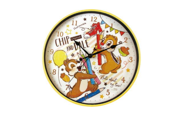 楽天市場 ディズニーキャラクター インデックスウォールクロック チップとデール チップ デール ディズニー 映画 アニメ 掛時計 時計 とけい クロック グッズ かわいい ａｏｉデパート