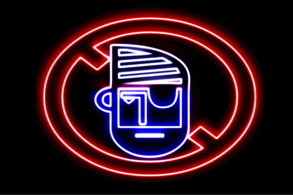 楽天市場 ネオン 禁止 注意 きんし マーク 標識 ちゅうい アイコン イラスト ネオンライト 電飾 Led ライト サイン Neon 看板 イルミネーション インテリア 店舗 ネオンサイン アメリカン雑貨 おしゃれ