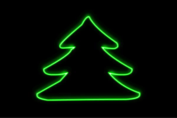ネオン 天然木4 tree クリスマス 木 き 森 森林地帯 山 ネオンともし火 電飾 LED ともし火 顕われ neon 貼り出し 照明 室内装飾 バス発着場 ネオンサイン アメリカン雑貨 今めかしい