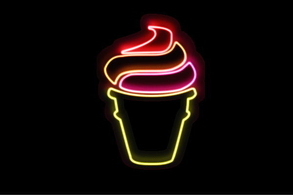 楽天市場 ネオン ソフトクリーム 5 Ice Cream アイスクリーム アイス イラスト ネオンライト 電飾 Led ライト サイン Neon 看板 イルミネーション インテリア 店舗 ネオンサイン アメリカン雑貨 おしゃれ