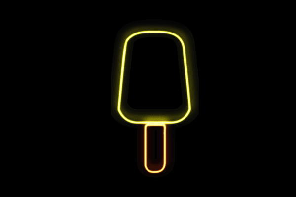 ネオン クリーム19 内燃機関砂糖菓子 ICE CREAM 内燃機関 アイコン ネオンともし火 電飾 LED ともし火 顕われ neon 貼り出し 照明 室内装飾 バス発着場 ネオンサイン アメリカン雑貨 今めかしい 可愛らしい