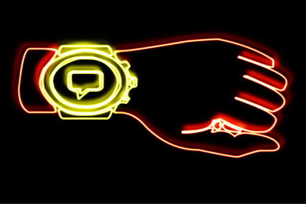 ネオン　腕時計3　時計　とけい　ウォッチ　WATCH　スポーツ　アイコン　うでどけい　ネオンライト　電飾　LED　ライト　サイン　neon　看板　イルミネーション　インテリア　店舗　ネオンサイン　アメリカン雑貨