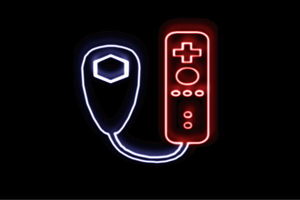 ネオン　コントローラー9　ゲーム　げーむ　テレビゲーム　GAME　アイコン　ネオンライト　電飾　LED　ライト　サイン　neon　看板　イルミネーション　インテリア　店舗　ネオンサイン　アメリカン雑貨　おしゃれ