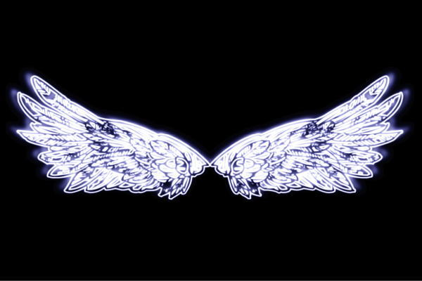 ネオン　ウイング3　羽　翼　はね　つばさ　WING　フェザー　天使　ネオンライト　電飾　LED　ライト　サイン　neon　看板　イルミネーション　インテリア　店舗　ネオンサイン　アメリカン雑貨　おしゃれ