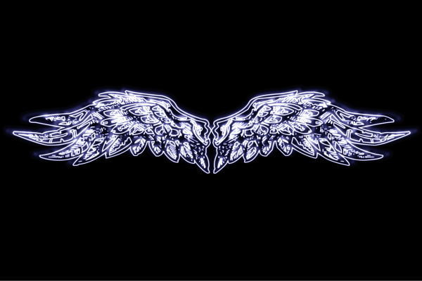 ネオン　ウイング11　羽　翼　はね　つばさ　WING　フェザー　天使　ネオンライト　電飾　LED　ライト　サイン　neon　看板　イルミネーション　インテリア　店舗　ネオンサイン　アメリカン雑貨　おしゃれ