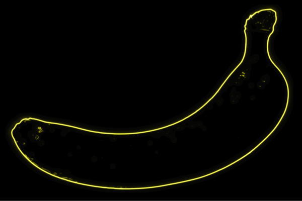 ネオン バナナの木ばなな BANANA 果物 フルーツ くだもの 本当の BAR 赤ちょうちん ネオンともし火 電飾 LED ともし火 顕われ neon 貼り出し 照明 室内装飾 バス発着場 ネオンサイン アメリカン雑貨