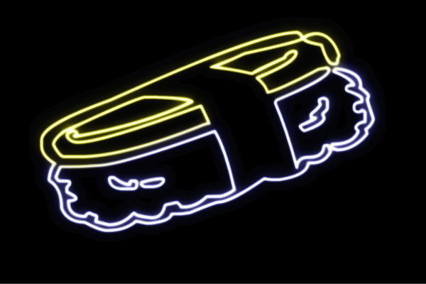 ネオン　たまご3　タマゴ　玉子　お寿司　寿司　おすし　すし　鮨　スシ　握り　ネオンライト　電飾　LED　ライト　サイン　neon　看板　イルミネーション　インテリア　店舗　ネオンサイン　アメリカン雑貨