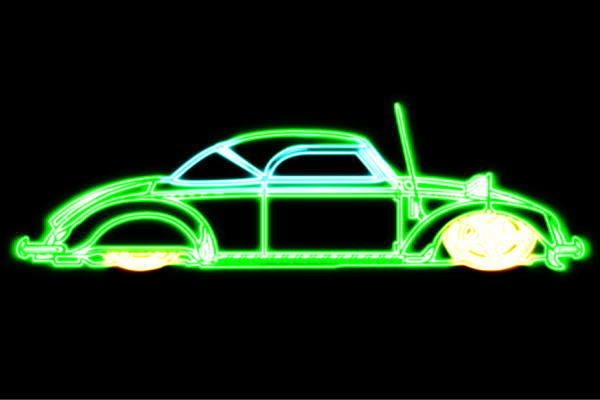 大人も着やすいシンプルファッション ネオン 車 12 くるま クルマ カー Car 自動車 ディーラー カスタム ネオンライト 電飾 Led ライト サイン Neon 看板 イルミネーション インテリア 店舗 ネオンサイン