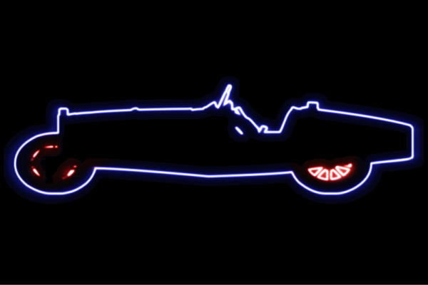 ネオン 車 29 くるま クルマ カー Car 自動車 ディーラー カスタム 外車 ネオンライト 電飾 Led ライト サイン Neon 看板 イルミネーション インテリア 店舗 ネオンサイン アメリカン雑貨 Bla Org Bw