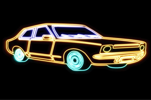 好評 ネオン 車 72 くるま クルマ カー Car 自動車 ディーラー 旧車 アメ車 外車 ネオンライト 電飾 Led ライト サイン Neon 看板 イルミネーション インテリア 店舗 ネオンサイン アメリカン雑貨