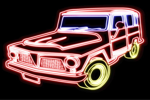 ネオン 車両 78 くるま クルマ 車両 Car 四輪車 トレーダー 四駆 アメ車 外輪 ネオン灯火 電飾 Led ライト 萌し Neon ビラ イリュミネイション 家什 倉 ネオンサイン アメリカン雑貨 Angelostowing Com