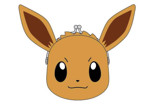 楽天市場】送料無料 ポケットモンスター フェイスがまぐち イーブイ 