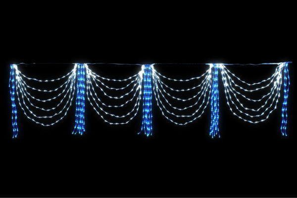【対応】【最終価格】【LED】【イルミネーション】LED ビッグカーテンライト【ドレープ】【装飾】【しだれ】【ブルー】【ホワイト】【ライト】【壁掛け】【アート】【輝き】【電飾】【クリスマス】【クリスタル】ゴージャス 派手|AOIデパート