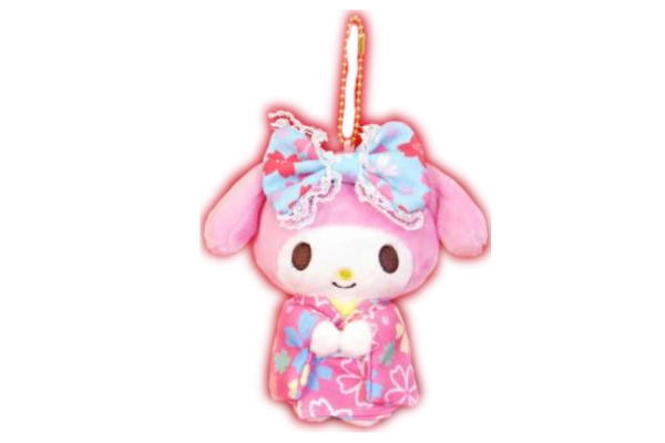 楽天市場 送料無料 サンリオキャラクター マスコット 着物mc マイメロディ マイメロちゃん マイメロ まいめろ サンリオ ぬいぐるみ ヌイグルミ お人形 人形 キッズ キーホルダー キーリング かわいい ａｏｉデパート