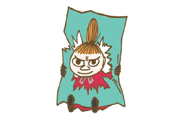 楽天市場 送料無料 日本製 ムーミン Moomin 刺繍ブローチ いたずらっ子 リトルミイ ミイ アニメ 絵本 ブローチ ピンバッジ ボタン 作品 かっこいい Te ａｏｉデパート