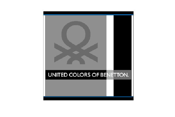 楽天市場 送料無料 ベネトン Benetton ミニタオル グレー ベネトンマーク イタリア ルチアーノベネトン デザイン デザイナー タオル たおる ハンドタオル かっこいい かわいい ａｏｉデパート
