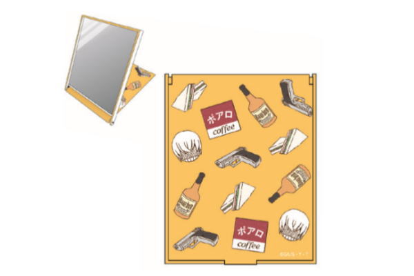 楽天市場 名探偵コナン 折りたたみミラースケッチキッド 怪盗キッド 手鏡 鏡 学校 グッズ 雑貨 探偵 漫画 アニメ かわいい ａｏｉデパート