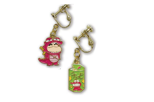 楽天市場 クレヨンしんちゃん イヤリング しんちゃんとチョコビ しんちゃん チョコビ ワニ山さん しんのすけ テレビ アニメ 漫画 映画 オシャレ ファッション かわいい ａｏｉデパート