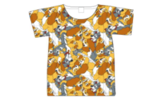 楽天市場 ディズニーキャラクター Tシャツ キッズ1 ぎっしり わんわん物語 レディ ディズニー 映画 アニメ シャツ ティー シャツ 服 衣服 子供 ファッション グッズ かわいい ａｏｉデパート