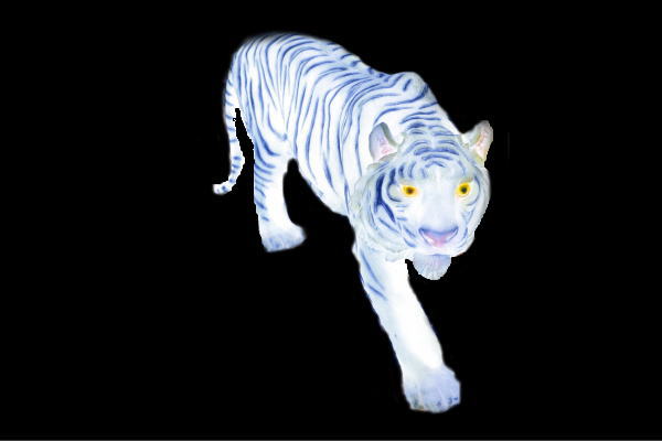 【イルミネーション】ホワイトタイガー【タイガー】【ホワイト】【野生】【動物】【アニマル】【3Ｄ】【装飾】【飾り】【アート】【輝き】【電飾】【モチーフ】【クリスマス】【クリスタル】