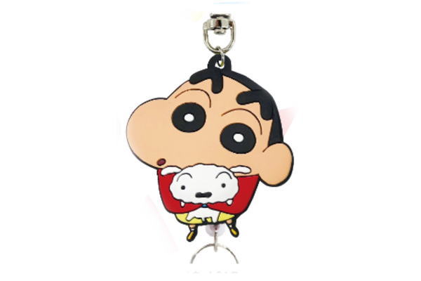 楽天市場 クレヨンしんちゃん ラバーリールキーホルダー しんちゃんとシロ しんのすけ テレビ アニメ 漫画 映画 キーホルダー キーリング ストラップ 鍵 雑貨 グッズ かわいい ａｏｉデパート