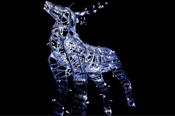 【照度】3D馴鹿【白いこと】【白】【馴鹿】【ソーラー印字機】【ソーラー】【ソーラ】【毛の荒物】【毛の荒物】【ともし火】【LED】【3D】【かざり付ける】【飾りつけ】【工芸】【明滅する光】【電飾】【動機】【イルミ】【クリスマス】