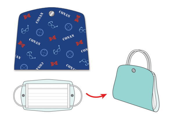 楽天市場】名探偵コナン マスクケース エスケイジャパン コナン グッズ